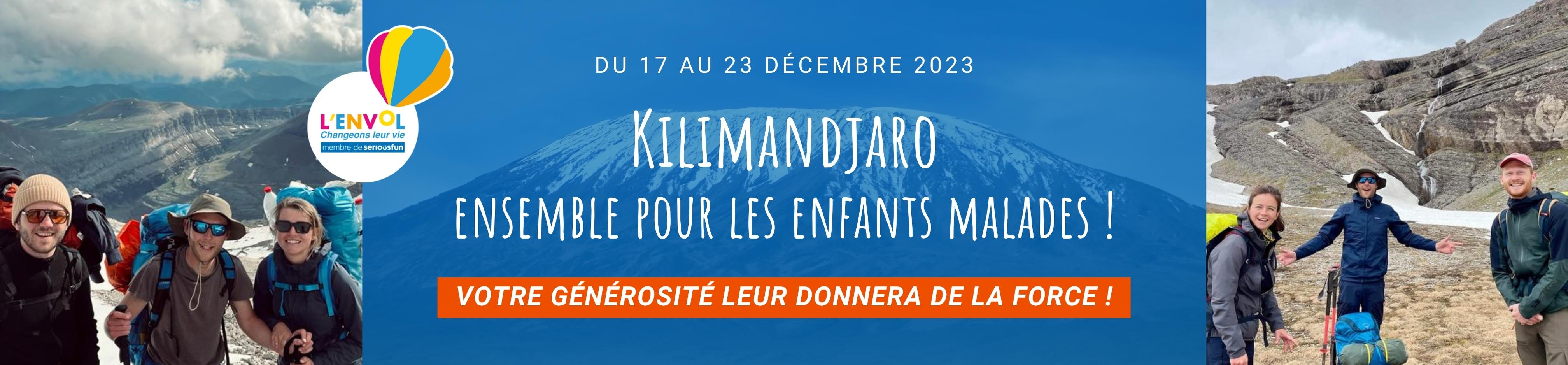 Bannières GiveXpert Kilimandjaro